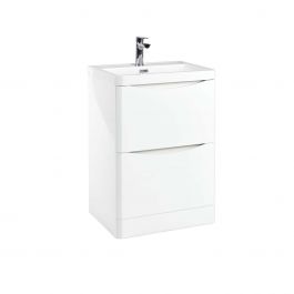 Scudo | Bella 600 Floor Cabinet Gloss White PAINT-BELLA-600FLOORCAB ...