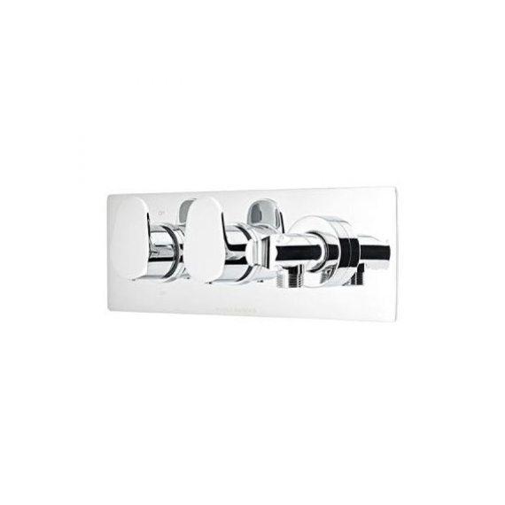 Roper Rhodes Clear Dual Function Concealed Valve With Handset Outlet - Chrome