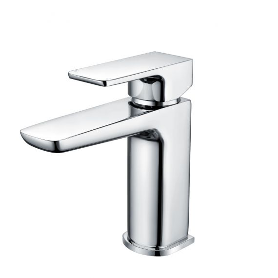 Swansea Chrome Mono Basin Mixer Tap With Waste